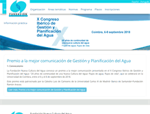 Tablet Screenshot of congresoiberico.org